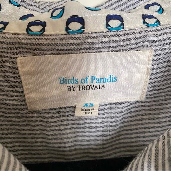 Birds Paradis Trovata | Button Down Lace Shirt - Picture 7 of 9